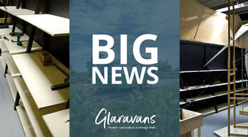 Glaravans opent begin 2021 een fysieke winkel en webshop !