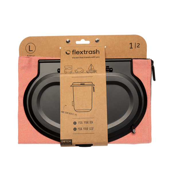 Flextrash 9L Rosy Red