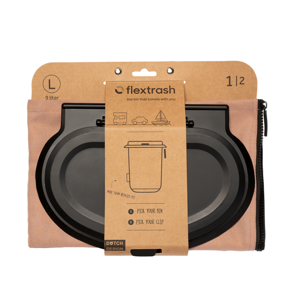 Flextrash 9L Vintage Pink