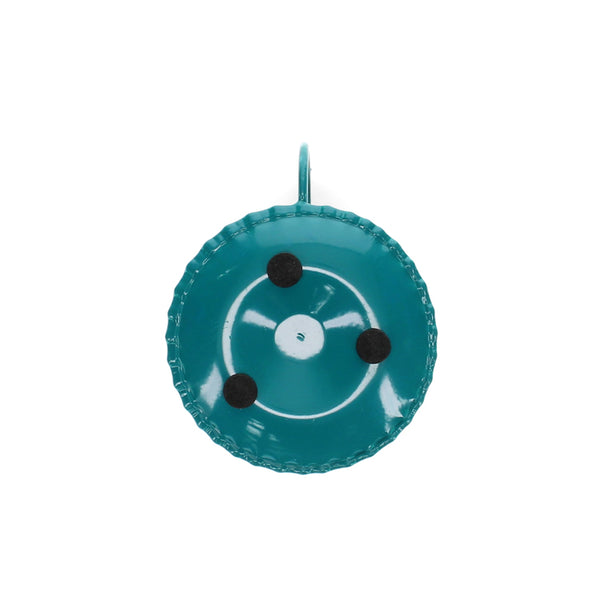 Emaille kaarsenhouder met handvat