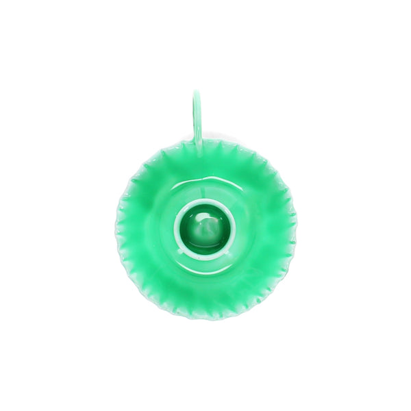 Emaille kaarsenhouder met handvat