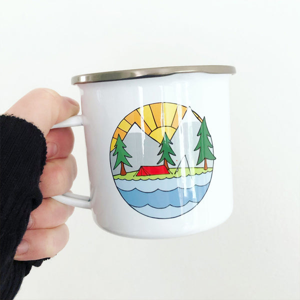 Enamel Mug Camping