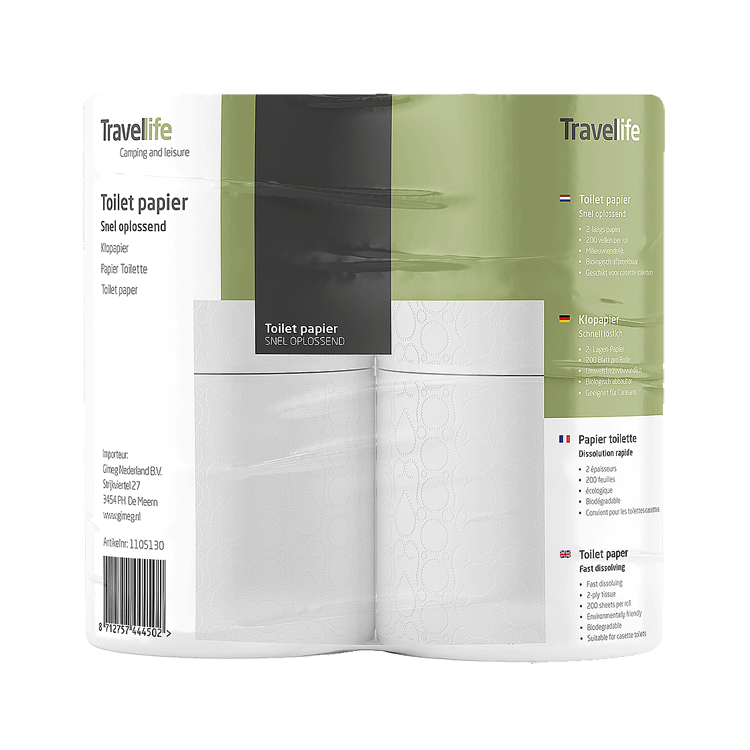 Toilettenpapier für Chemietoilette