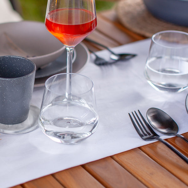 Water Glass Tumbler 4-Pieces 375ML