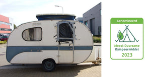 Project Circulaire caravan genomineerd als meest duurzame kampeermiddel!