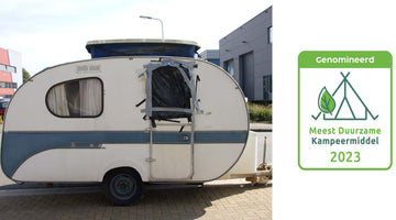 Project Circulaire caravan genomineerd als meest duurzame kampeermiddel!