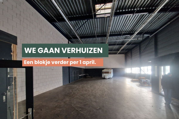 We gaan verhuizen!