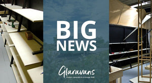 Glaravans opent begin 2021 een fysieke winkel en webshop !