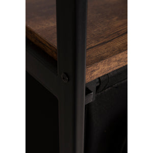 Küchenschrank Lawton Schwarz