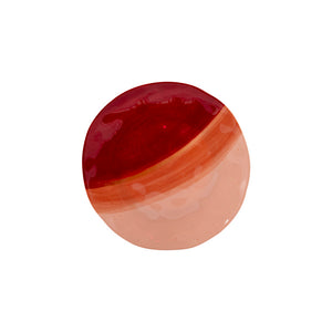 Melamin 12-teiliges Geschirrset Halo Terrakotta