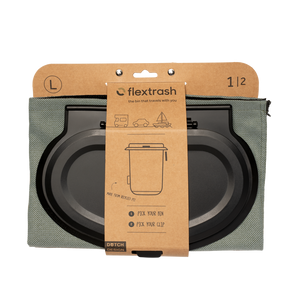 Flextrash 9L Ozeangrün