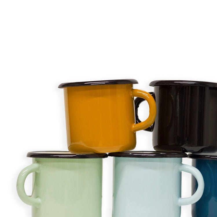 VW Legendary. Emaille Drinkbeker. | Emaille Koffie Bekers VW Legendary. Emaille Drinkbeker. | Emaille Koffie Bekers