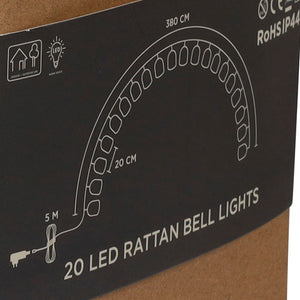 lichterkette bienenkorb 20L