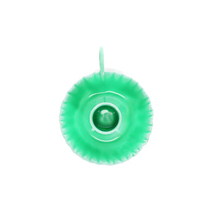 Emaille-Kerzenhalter mit Henkel