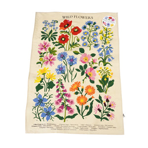 Geschirrtuch - Wilde Blumen