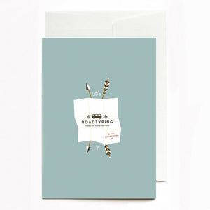 Grußkarte Wenn du nicht gehst