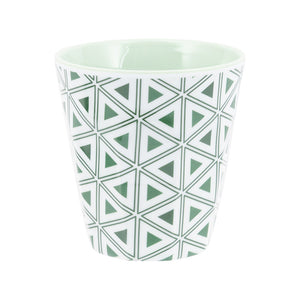 Melamine servies Groen Leaf 16-delig - Mix & Match