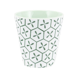 Melamine servies Groen Leaf 16-delig - Mix & Match