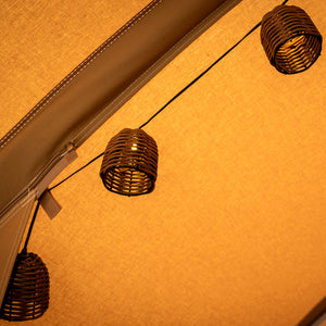 lichterkette bienenkorb 20L