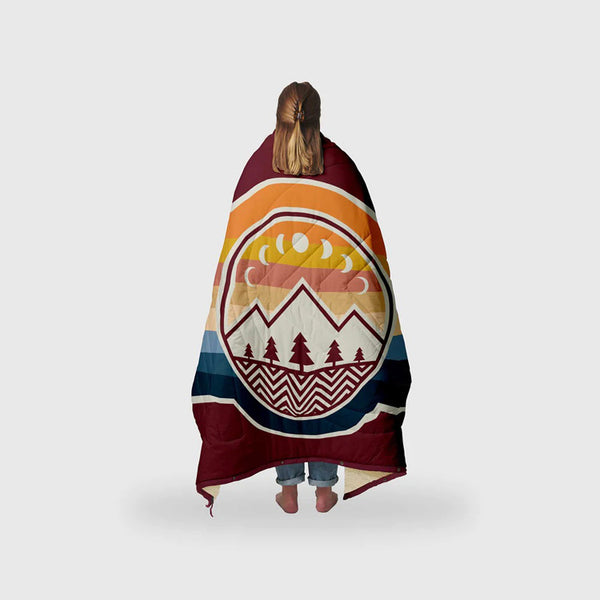 Cloudtouch sleeping bag camp vibes berry