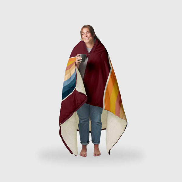 Cloudtouch sleeping bag camp vibes berry