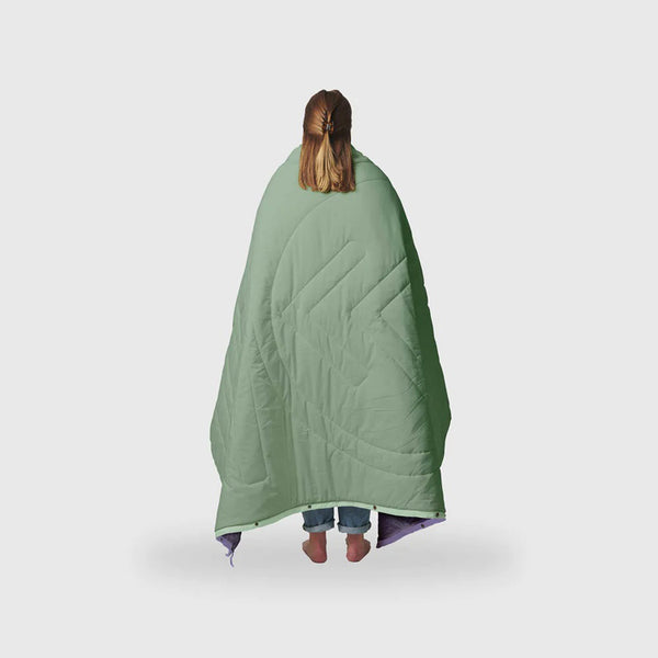 Ripstop sleeping bag cameo green/digital lavender