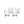 Waterglas Brim 285ml - 4 stuks