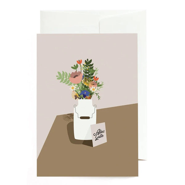 Greeting Card Flowers