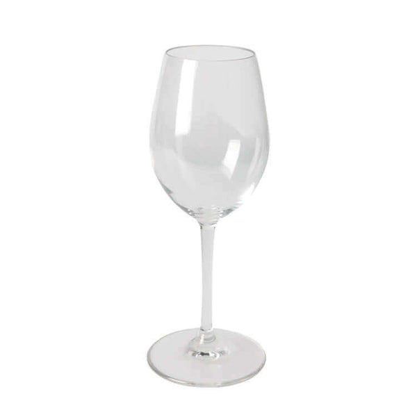 Bo-Camp-Witte Wijnglas Tritan 330ML-Wijnglazen-Glazen-Transparant-Stijlvol-Kamperen-Camping-Glaravans