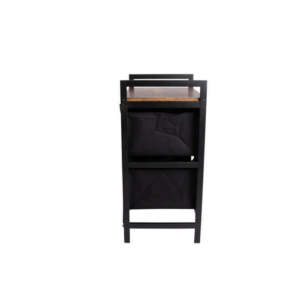 Bo-Camp - Kast Eldert Zwart-Kast-Cupboard-Black-Steel-Staal-Industrial-Industrieel-Stylish-Stijlvol-Caravan-Glaravans-Kamperen-Camping-Glamping