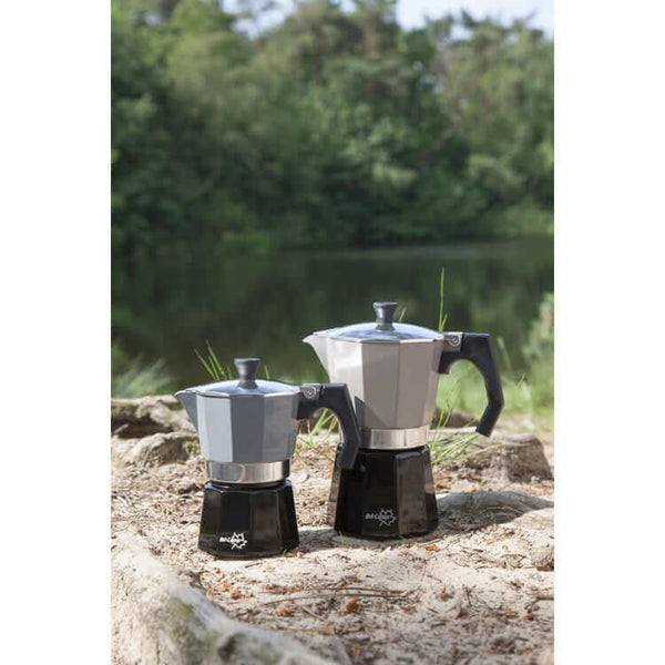 Percolator-3 / 6 kops-Bo-Camp-Hillingdon-Campingset-Percolator-Stijlvol-Beste Percolator-Kamperen-Camping-Camper-Caravan