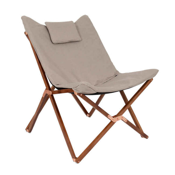Bo-Camp-Bloomsbury Relaxstoel M-camping stoel-beige-creme-grijs-stijlvol-kamperen-caravan-Glaravans