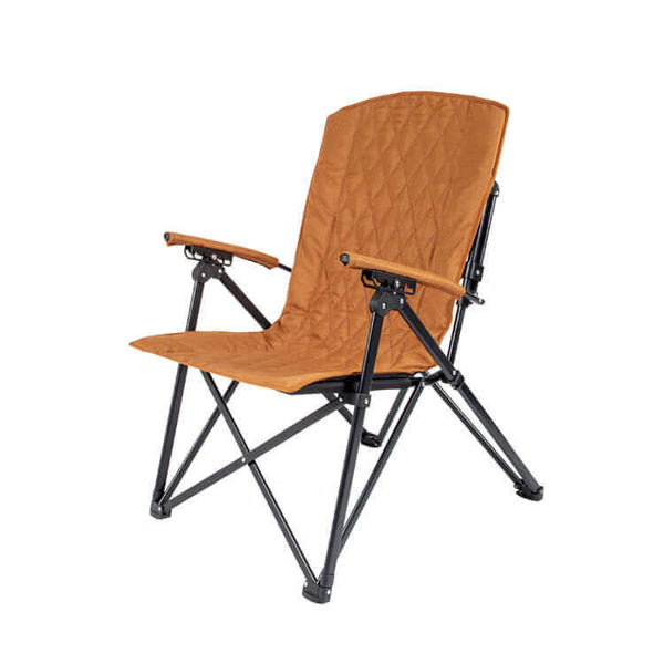 Bo-Camp - Vouwstoel Stanwix Clay-Kampeerstoel-Campingstoel-Chair-Campingchair-Foldchair-Trendy-Comfort-Luxe-Klei-Clay-Terracotta-Stylish-Stijlvol-Kamperen-Caravan-Camping-Camper-Glamping-Glaravans