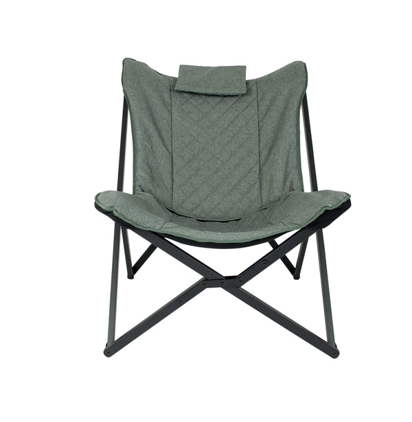 Bo-Camp-Relaxstoel Molfat Green-Stoel-Campingstoel-aluminium-Comfort-Luxe-Stijlvol-Kamperen-Camping-Caravan-Camper-glaravans