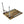 Load image into Gallery viewer, Bo-Camp-Tafel feather 60x45-campingtafel-campingmeubilair-houtlook-verstelbaar-stijlvol-kamperen-camping-caravan-glaravans
