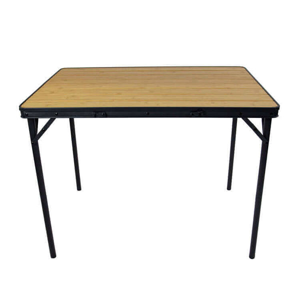 Bo-Camp-Tafel Trafford 90x60-camping tafel-camping meubilair-verstelbaar-bamboe-Stijlvol-kamperen-caravan-glaravans