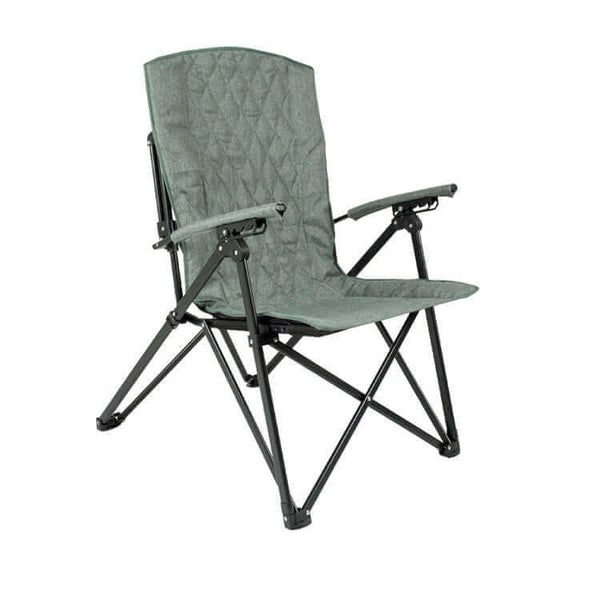 Bo-Camp - Vouwstoel Stanwix Green-Stoel-Kampeerstoel-Campingstoel-Chair-Campingchair-Relaxchair-Foldchair-Luxe-Comfort-Trendy-Soft-Zacht-Stylish-Stijlvol-Kamperen-Caravan-Camper-Camping-Glamping-Glaravans