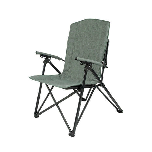 Bo-Camp - Vouwstoel Stanwix Green-Stoel-Kampeerstoel-Campingstoel-Chair-Campingchair-Relaxchair-Foldchair-Luxe-Comfort-Trendy-Soft-Zacht-Stylish-Stijlvol-Kamperen-Caravan-Camper-Camping-Glamping-Glaravans