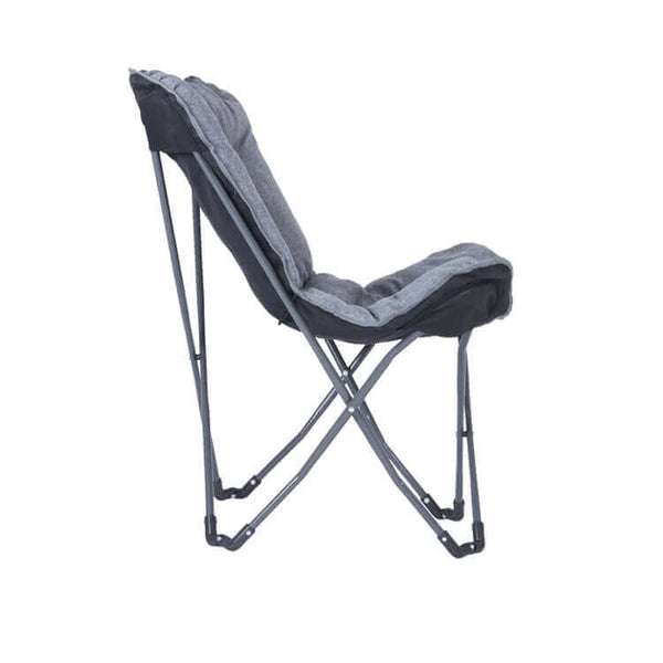 Bo-Camp-Vlinderstoel Redbridge-camping stoel-relaxstoel-staal-stijlvol-kamperen-camping-caravan-glaravan-tent-Glaravans