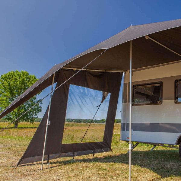 Sidewalls Traveling Awning