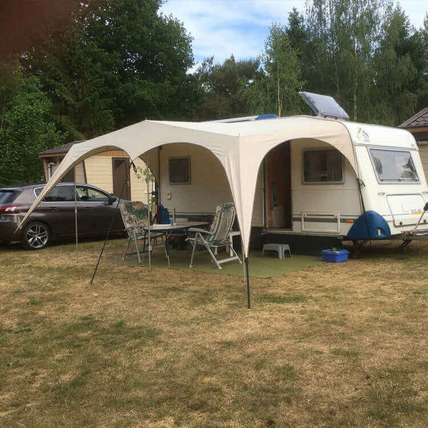 Campooz - Trekking Luifel-Trekkingluifel-Retro-Stijlvol-Vintage-Oldies-Caravan-Stijlvolleluifel-Camping-Caravan-Glamping-Glaravans