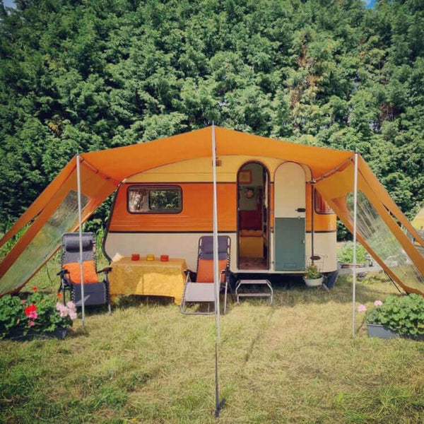 caravanity by campooz luifel-caravanity-campooz-tentrailers-diy-caravans-luifel-awning-oranje-orange-stijlvol-stylish-timeless-tijdloos-trekking-awning-caravanawning-camperawning-camper-kamperen-camping-vanlife-van-glaravans