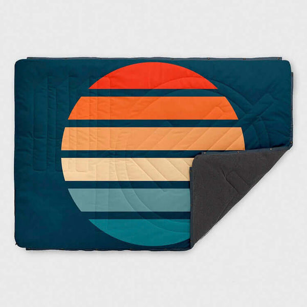Fleece sleeping bag Sunset Stripes