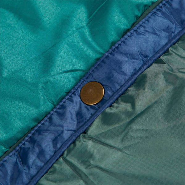 Ripstop sleeping bag Blue Steel/ Graphite