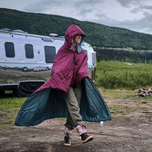 Ripstop-Schlafsack Cardinal/Artic